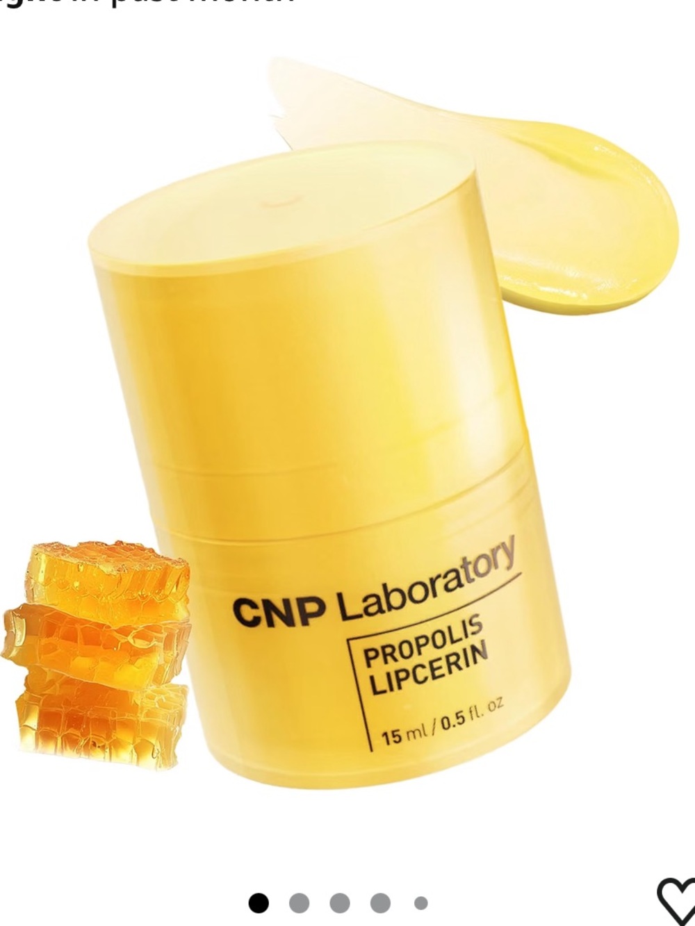 Propolis Lipcerin Hydrating Lip Balm - Yellow